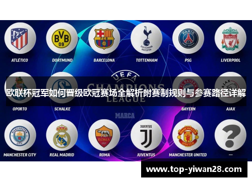 欧联杯冠军如何晋级欧冠赛场全解析附赛制规则与参赛路径详解